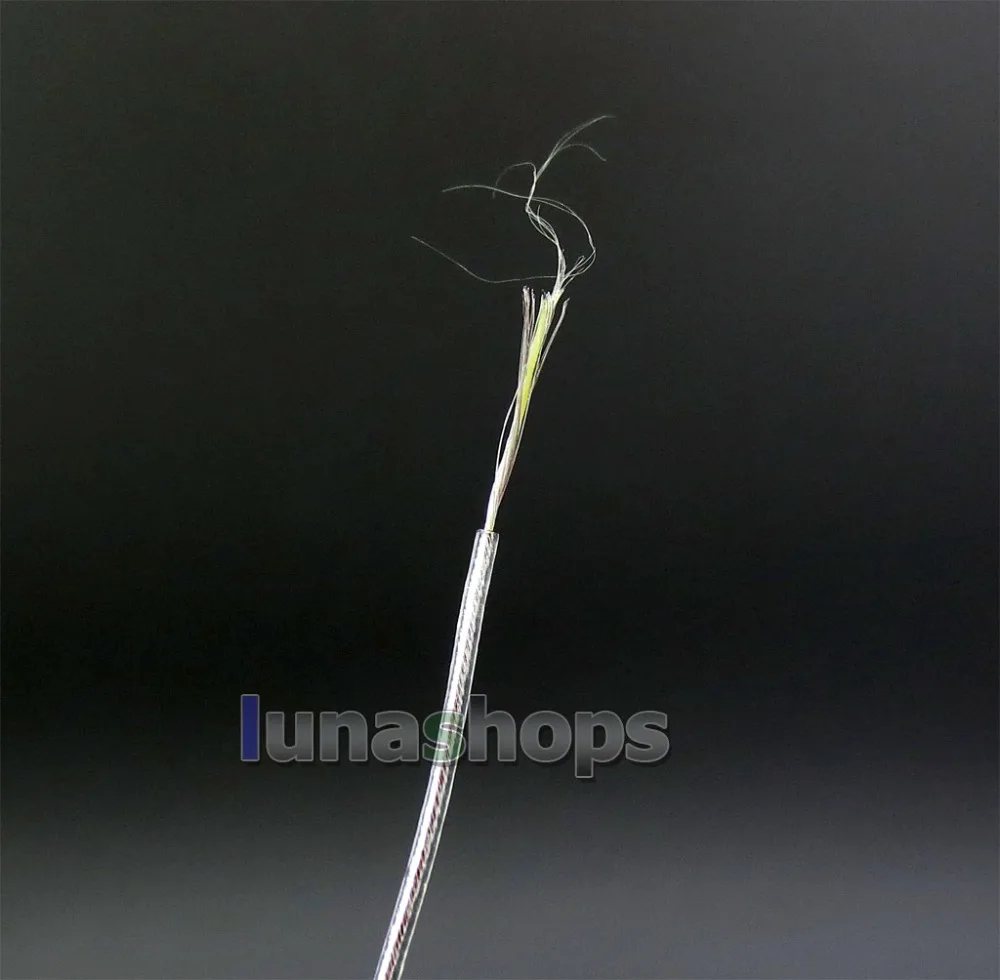 LN006015 5m OCC + посеребренный 24AWG 14*0 05 мм ПВХ OD 0 7 DIY аудио кабель для