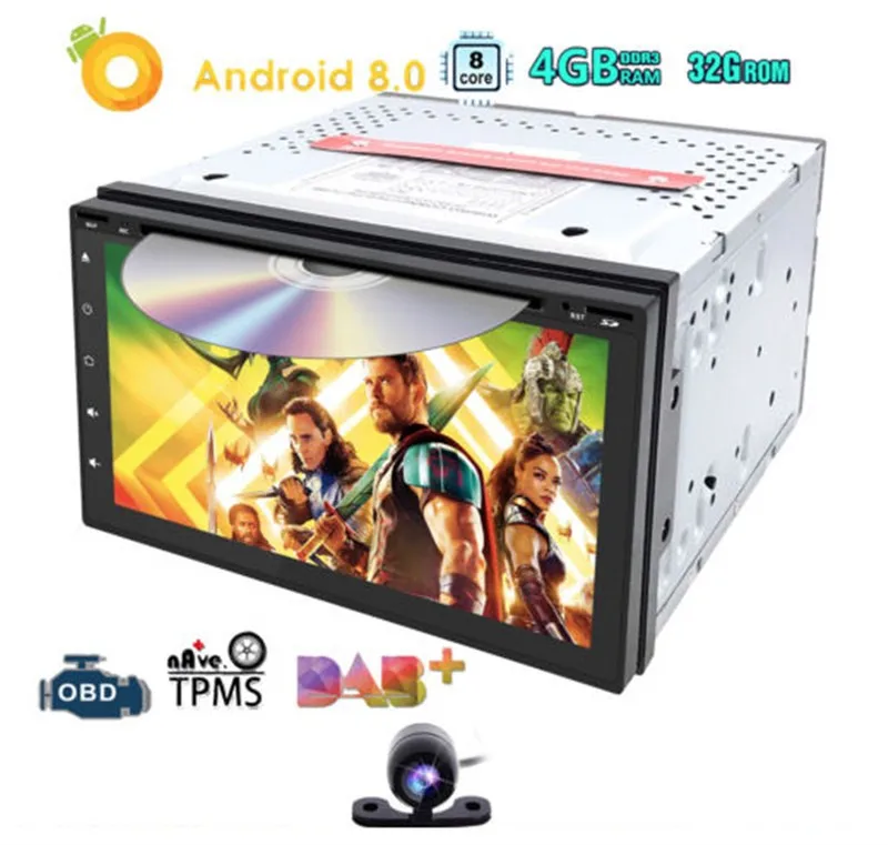 

Hizpo AutoRadio 2 din Android 8.0 Car Head Unit For Nissan xtrail Juke qashqai Multimedia Car Audio Tape Recorder 4GB+32GB Wifi