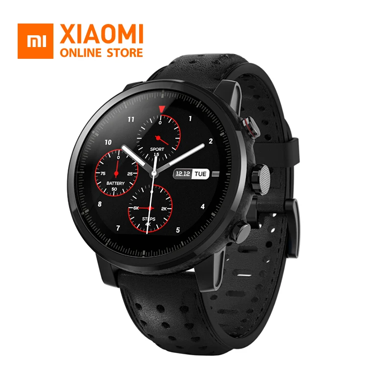 Xiaomi mi часы Hua Amazfit Stratos 2 Английская версия спортивные с gps PPG пульсометром 5ATM