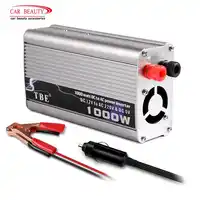 インバータ 1000 ワット DC 12V Ac 220 12v 車コンバータ変更された正弦波パワーインバータキャンピングカー車の充電器 usb