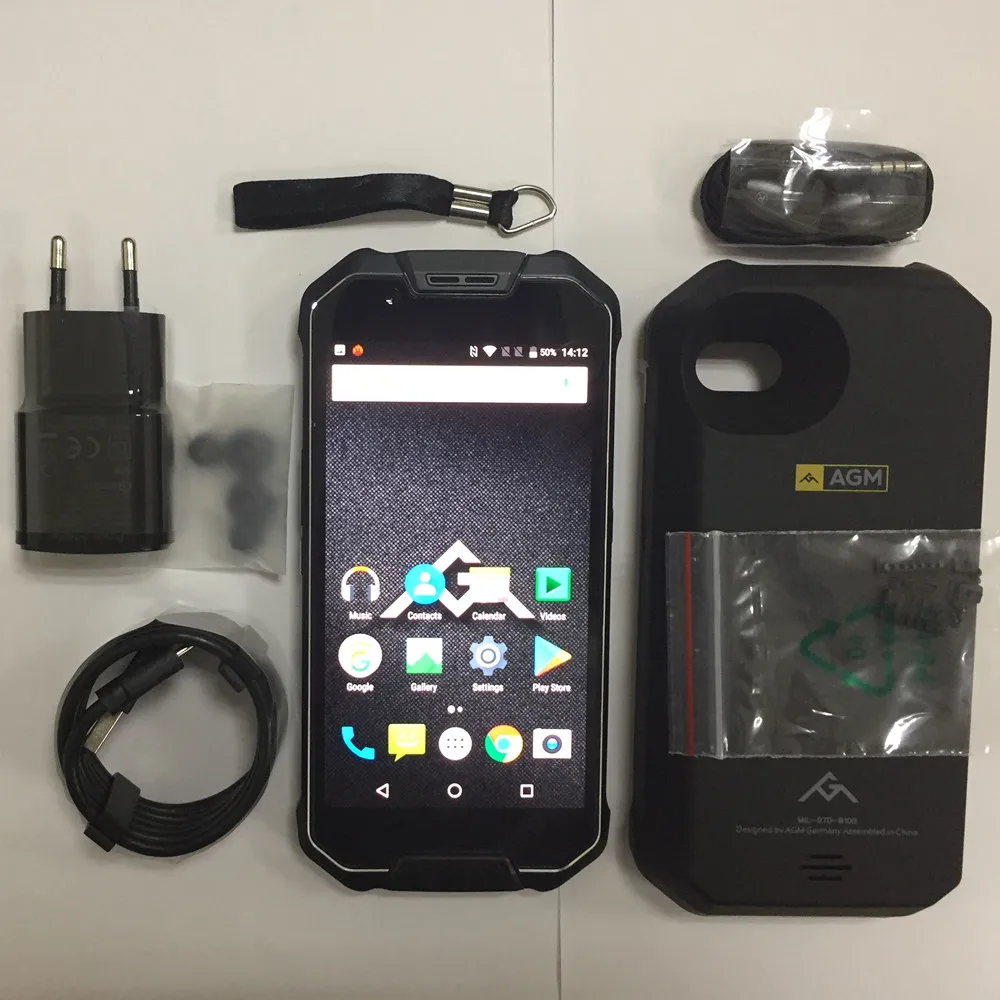 Новая AGM X2 ЕС водонепроницаемый мобильный телефон с IP68 двойной 12MP сзади Камера s +