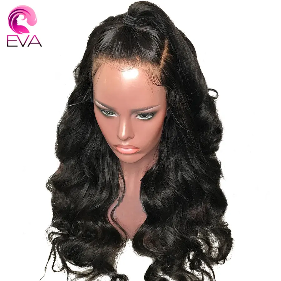 

Eva Hair 360 Lace Frontal Wig Pre Plucked With Baby Hair Brazilian Curly Lace Front Human Hair Wigs For Black Women Remy Hair