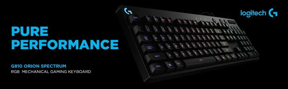 Механическая игровая клавиатура logitech G810 Orion Spectrum RGB