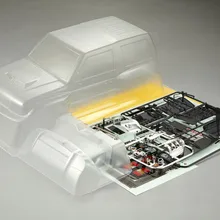 Killerbody 48399 1/10 по дорожным шкалам MITSUBISHII PAJEROO EVO 1998 прозрачный корпус