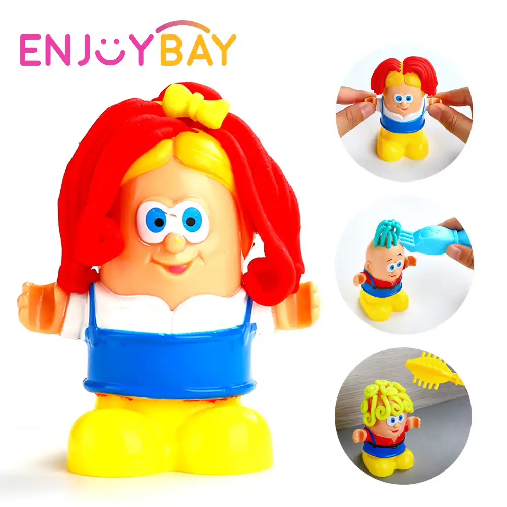 juego plastilina peluqueria