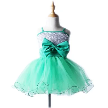 

The New Child Girls Puff Princess Dress Pants Ballet Dress Flower Stage 2533