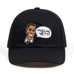 Новый Обама шляпа президента шляпа I MISS Обама вышивка хлопковая бейсболка Регулируемый папа шляпа Женская Мужская мода повседневные Шапки