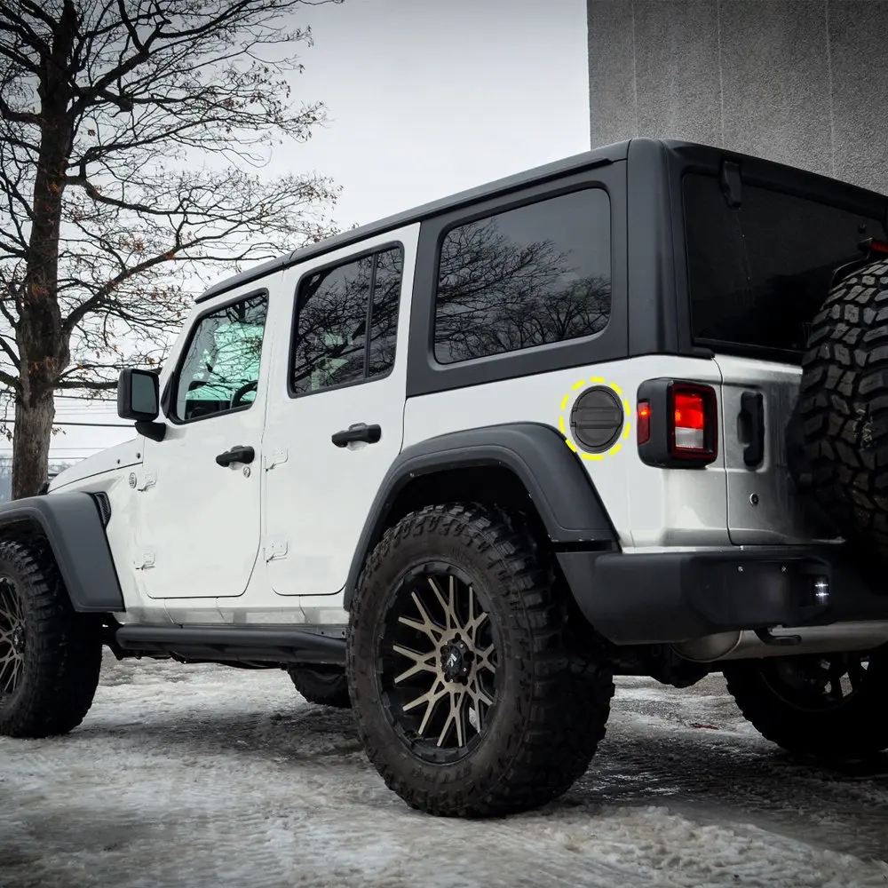 Топливный наполнитель крышка двери газовая внешние аксессуары для Jeep Wrangler JL