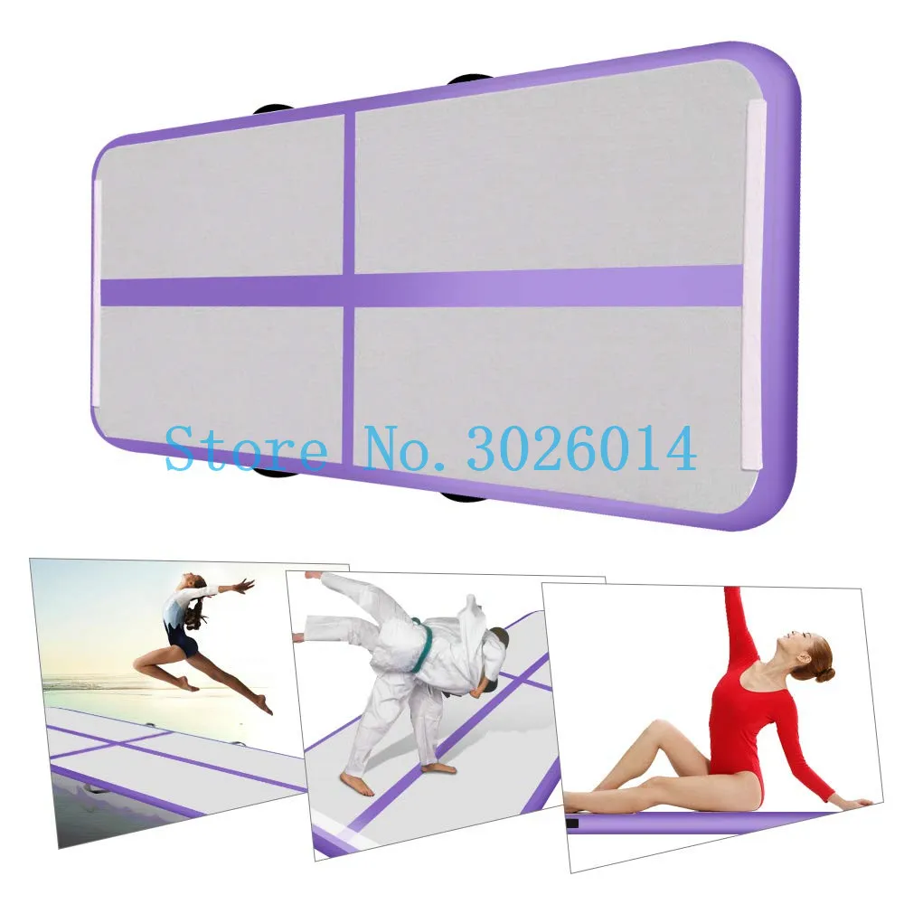 

Air Track Tumbling Mat Inflatable Gymnastics Airtrack Mat for Home Use, Training, Cheerleading, Yoga, Trampoline, Martial Arts