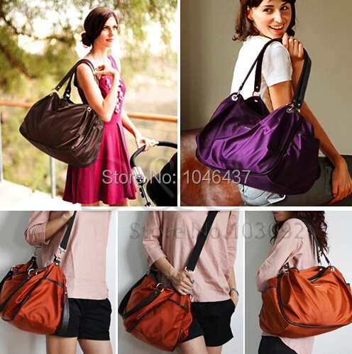 Mère luxe sacs à couches imperméable bébé fourre-tout sac à couches de haute qualité momy sacs à main grande capacité enfants poussette sac en nylon tissu