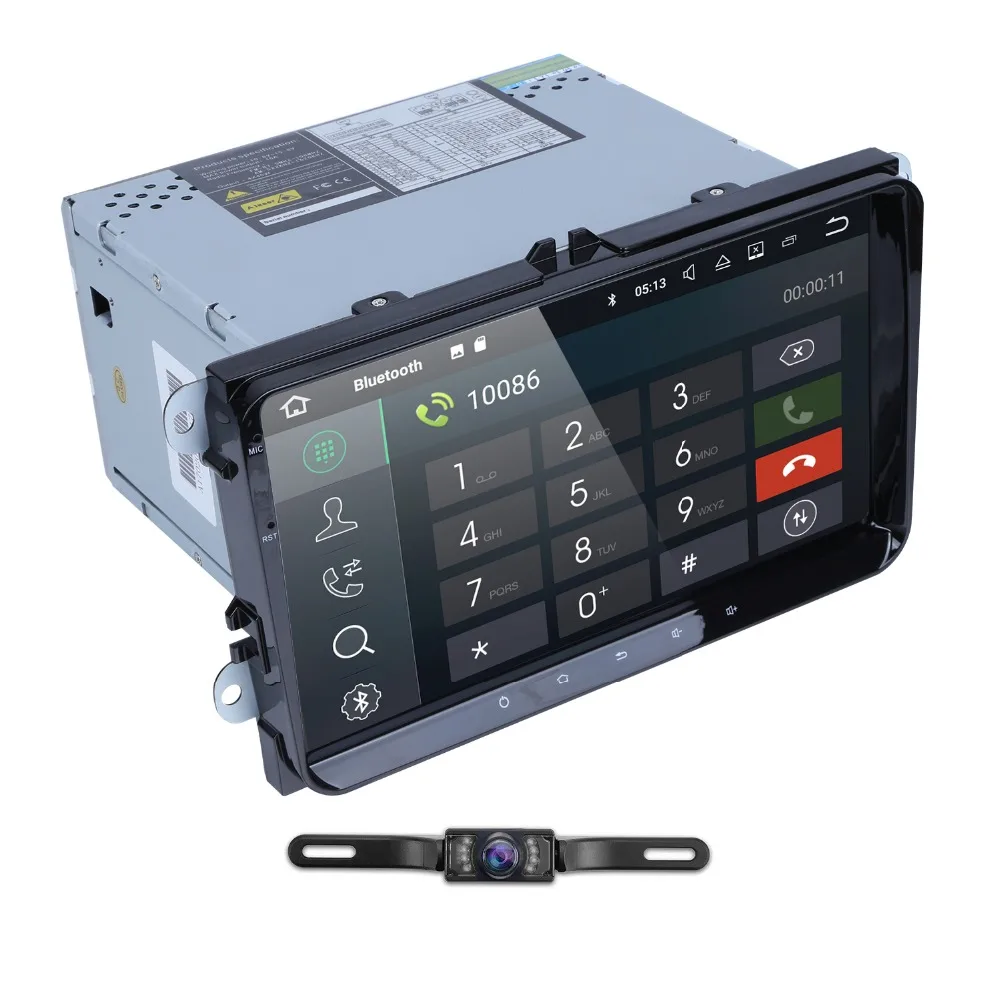 

Hizpo 9' 2Din Android 8.0 Car Stereo No DVD Player For VOLKSWAGEN GOLF PASSAT AMAROK TIGUAN POLO SKODA SEAT WIFI 4G GPS RDS DDR3