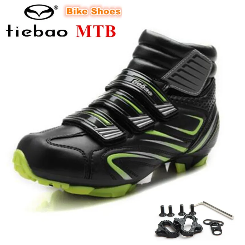 Tiebao, обувь для велоспорта, зимняя, Sapatilha Ciclismo MTB, женские кроссовки, мужские, для велоспорта, велосипеда, самоблокирующаяся обувь, велосипедные ботинки
