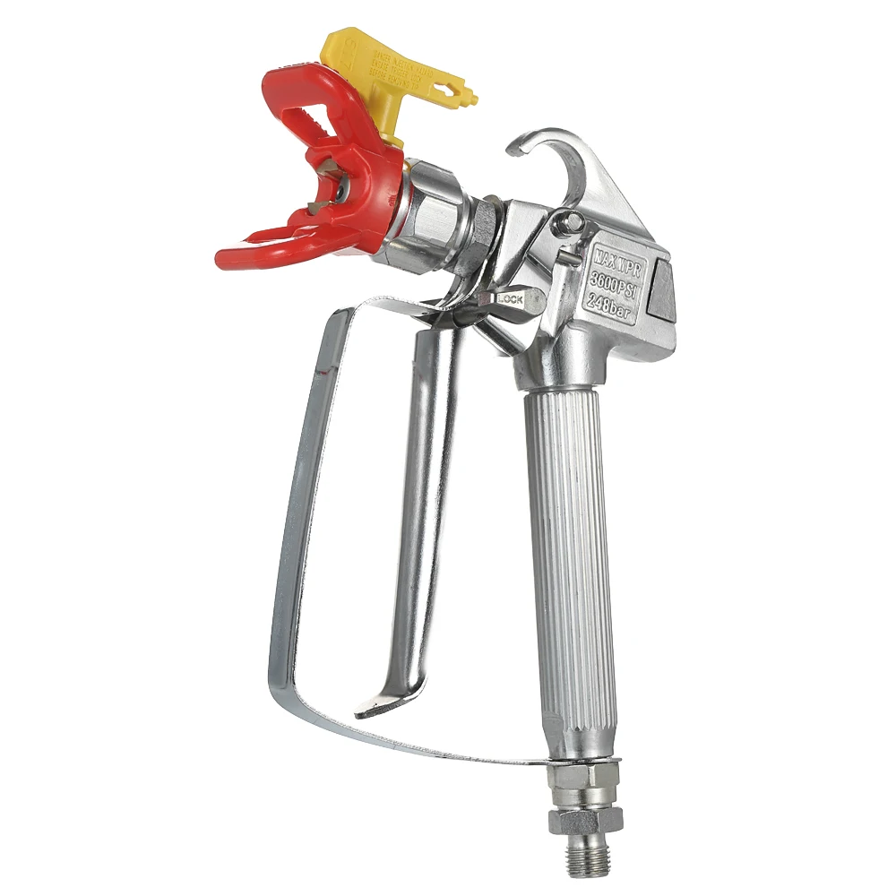 

3600PSI High Pressure Airless Paint Spray Gun +517 Spray Tip + Nozzle Guard for Wagner Titan Pump Sprayer Spraying Machine