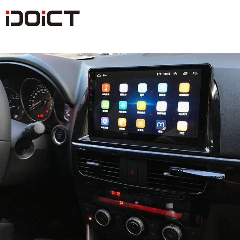 IDOICT Android 8,1 ips 2G+ 32G 8 ядерный автомобильный dvd-плеер gps навигация Мультимедиа для Mazda CX5 CX-5 радио 2013- автомобильный стерео wifi