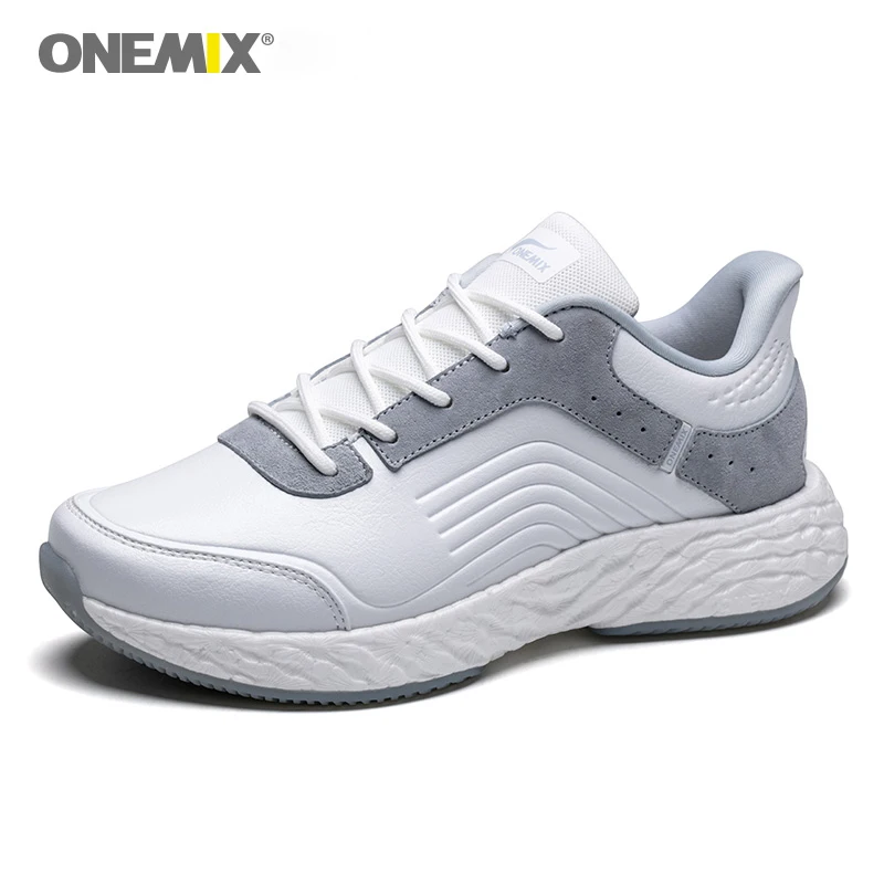 ONEMIX, новинка, мужские кроссовки для бега, уличные спортивные кроссовки, DMX, мужские кроссовки для бега, фитнеса, треккинга, обувь белого цвета