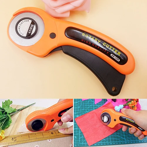 

45mm Rotary Cutter Quilting Fabric Cutting Sewing Machine Craftsmanship Tool