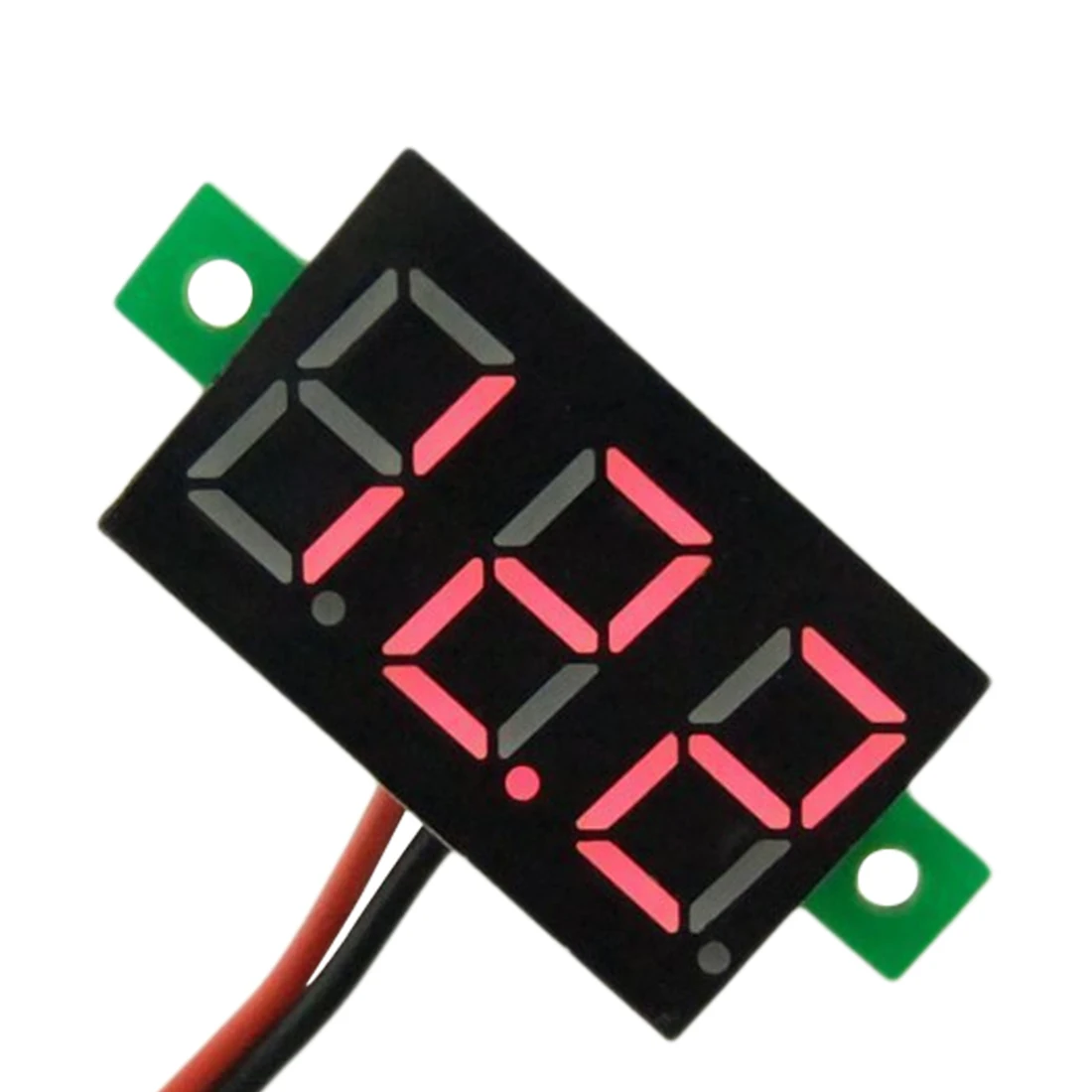 Цифровой вольтметр 4 5 V-30V с красным светодиодным дисплеем тестер напряжения для