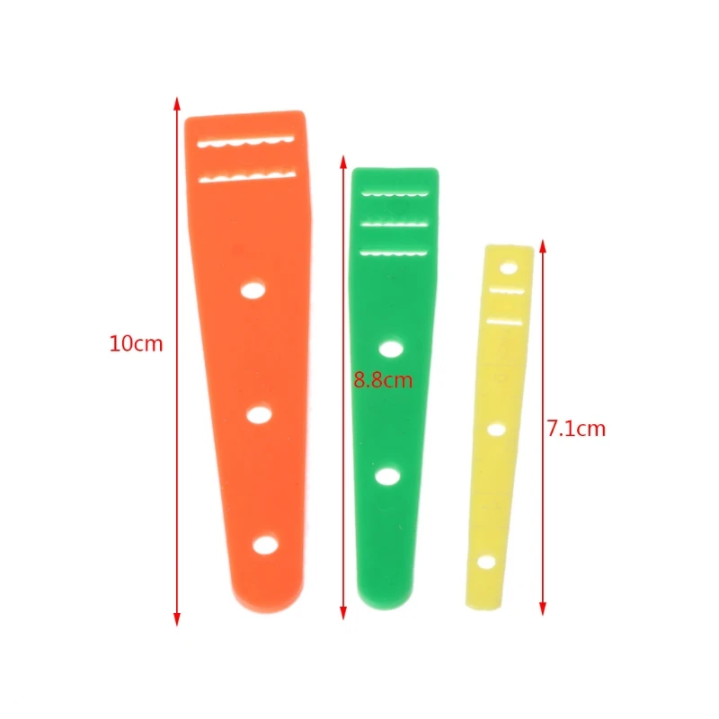 

3pcs/Set Plastic Elastic Threaders Wear Elastic Band Tool DIY Clothing Sewing