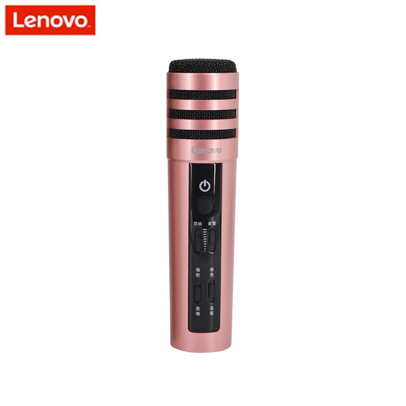 Lenovo Original UM10C Portbale Wired Microphone Karaoke Microphone Professional Concert Live Wireless Microphone For font b