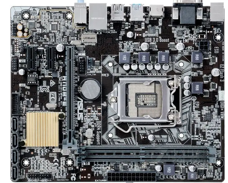 

ASUS H110M-E D3 motherboard (H110 / LGA 1151) used 90%new