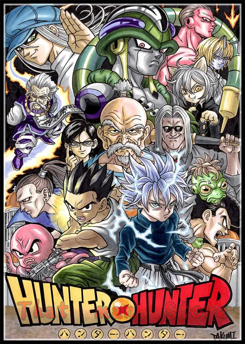 Dragon Ball Z Goku плакат с героями аниме белая мелованная бумага принт живопись детская комната украшение стены Искусство домашний декор - Цвет: Фиолетовый