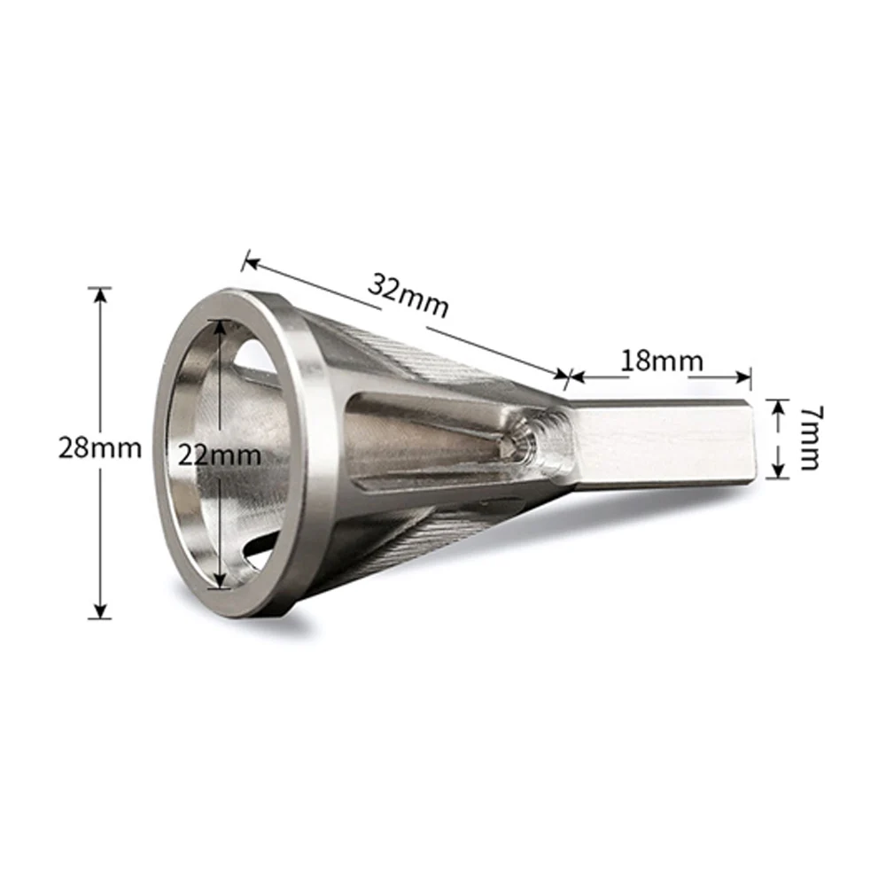 Vastar 1X28 мм сверло для снятия заусенцев внешний инструмент для снятия фаски из нержавеющей стали металлические инструменты для удаления заусенцев для всех видов сверл - Цвет: Фиолетовый