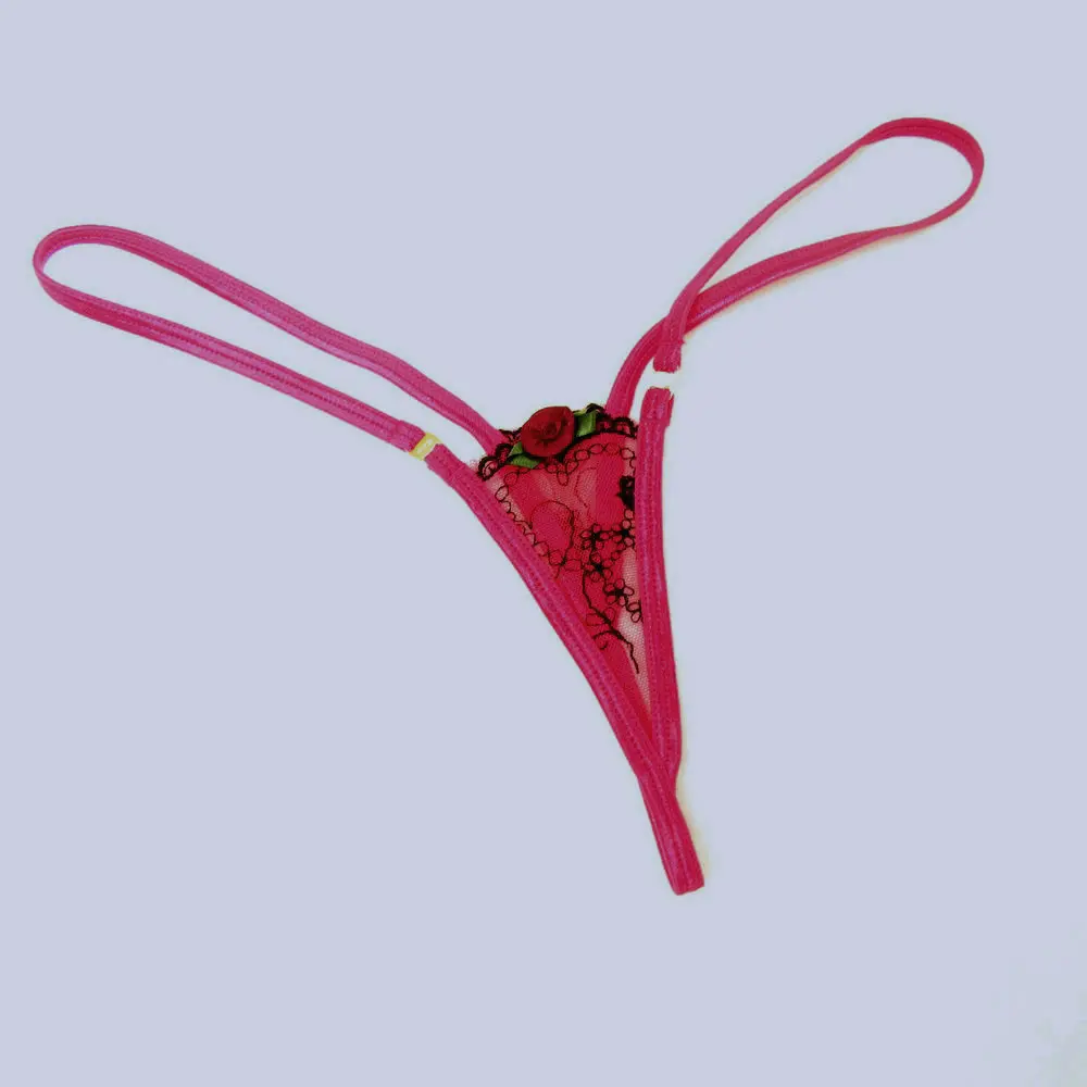 2018 Sexy panties women Underwear Thong embroidery Woman g String Seamless micro lola mini Briefs Female Lingerie Tanga biquini