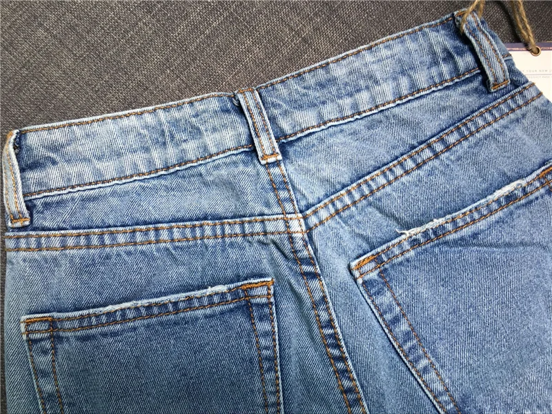 LOGAMI Высокая талия джинсы с вышивкой Женские Цветок прямые джинсовые штаны джинсы для женщин в стиле бойфренд