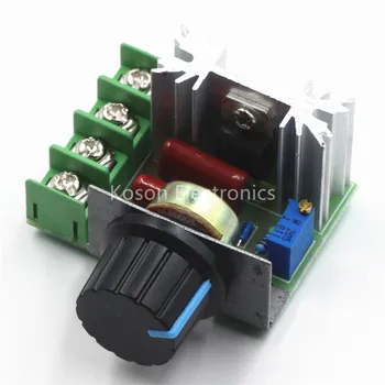 

2000W 220V SCR Electronic Voltage Regulator Module Speed Control Controller