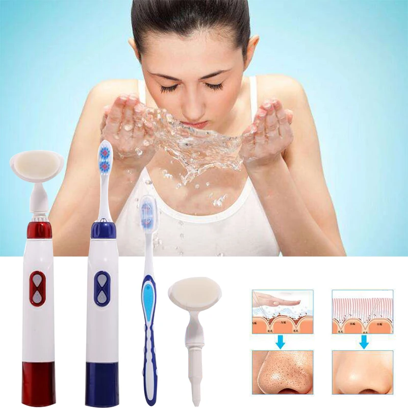

Electric Toothbrush Ultrasonic Face Cleaning Brush Face Face Skin Care Tools