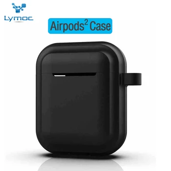 

LYMOC Earphone Cases For Airpods 2 Wireless Bluetooth Earphone for Airpods 2 Luminous Light Protector Film Waterproof Anti-Shock
