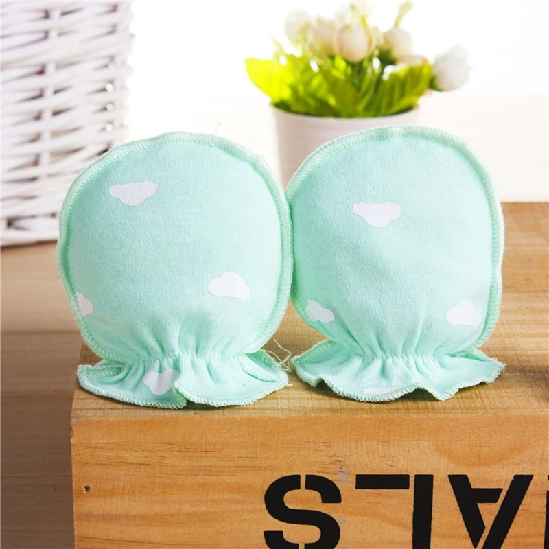 

Drop ShiP 2pcs Baby Gloves Anti Scratch Face Hand Guards Protection Soft Newborn Mitten