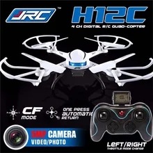 JJRC H12C 6 Axis Headless Mode 2.4G 4CH RC Quadcopter 360 Degree UFO RC Helicopter Drone with 2.0MP HD Camera