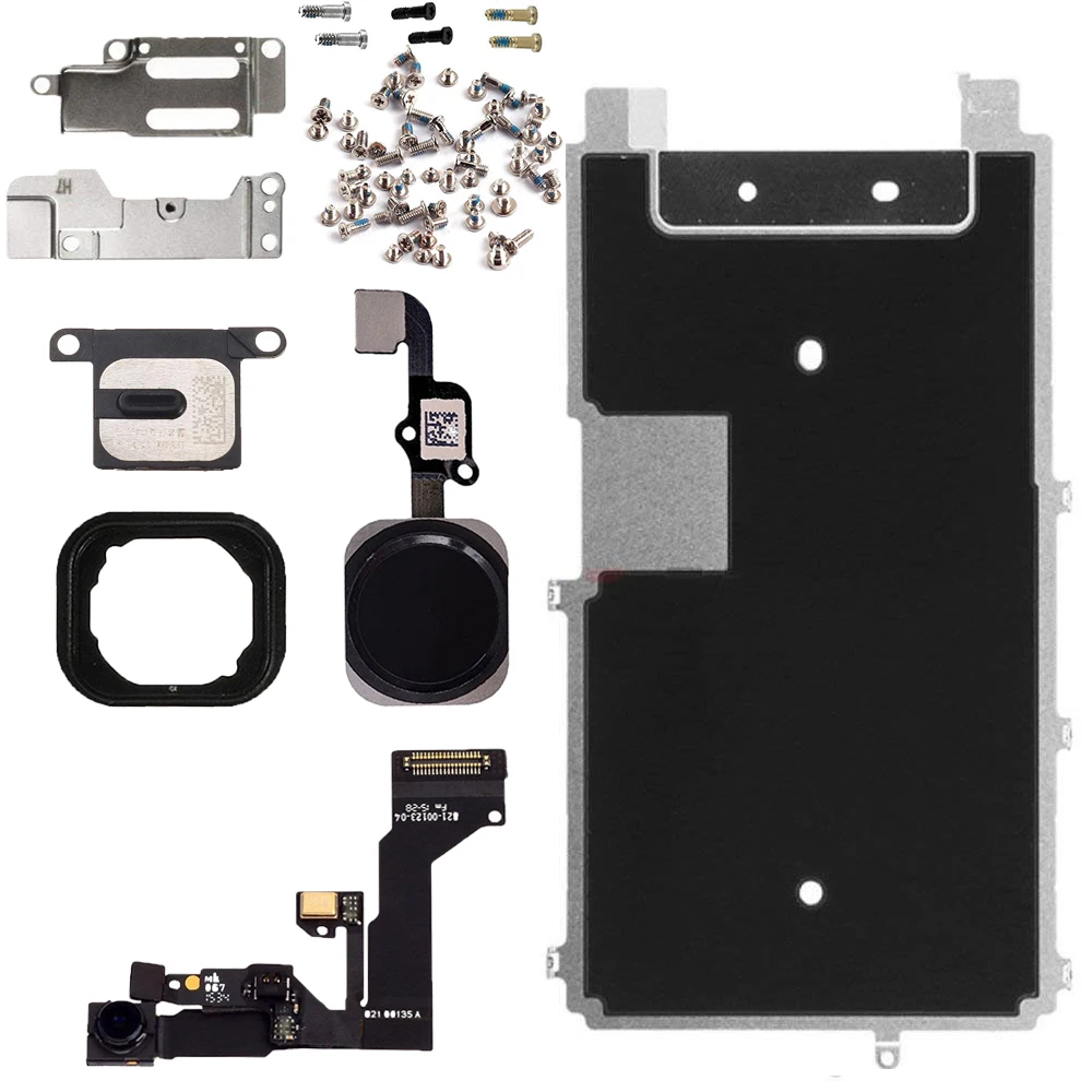 1pcs Full Set Repair Parts For iphone 6s LCD Screen Metal
