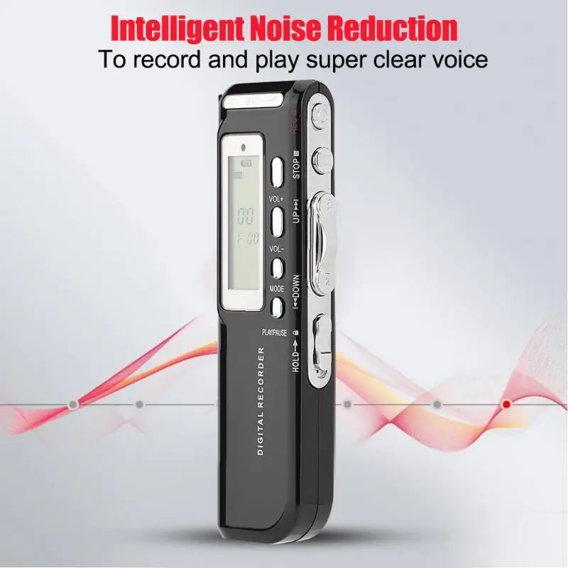 VBESTLIFE Multilanguage 8GB Digital Voice Recorder Auto Recording Pen for Business Meeting Interview Portable Mini Recorder New