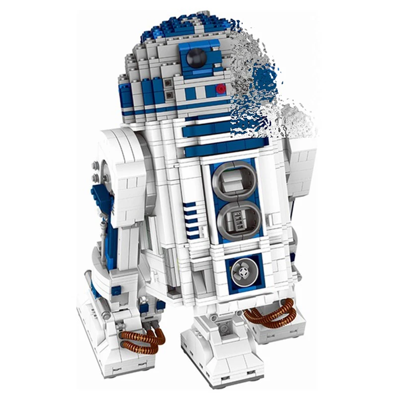 

brand 05043 Star Series Wars The R2- Robot Set Out of print Building Blocks education toys for Kids gifts Compatible With Lego