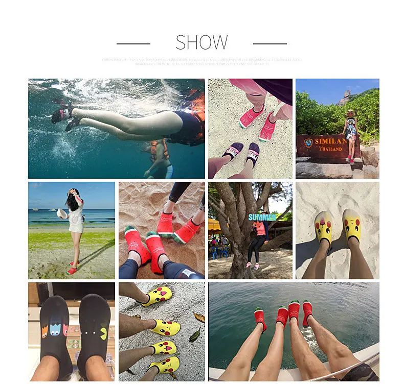 1 (15)Wading Shoes Outdoor Swimming Water Shoes Adult Unisex Flat Soft Seaside Shoes Walking Lover Sandy Beach Shoes