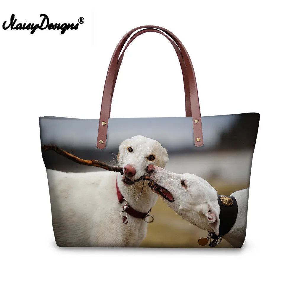 

Women Shoulder Bag Fashion Handbag High Quality Causal Tote Bag Basenji Love Dog Dogginess Print Casual Large Beach Bags