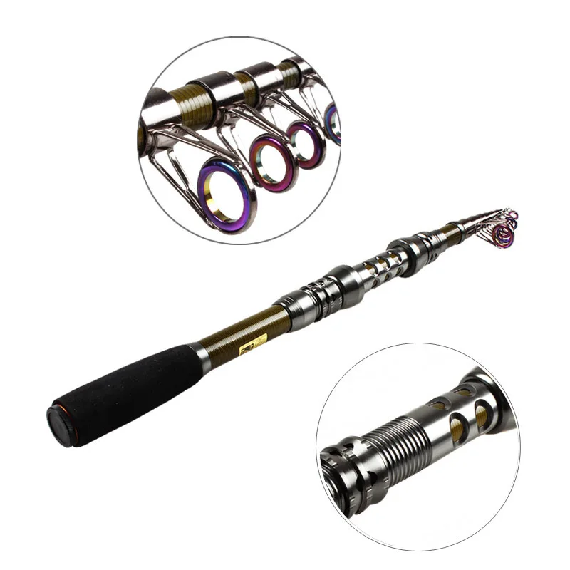 Telescopic Fishing Rod Carbon fishing rod sea rod factory direct