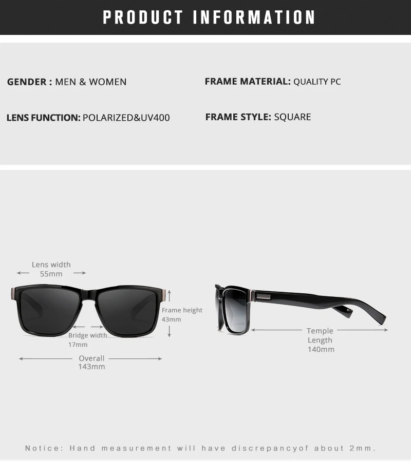 Новые поляризованные солнцезащитные очки для мужчин KDEAM, мужские солнцезащитные очки для вождения, квадратные солнцезащитные очки Avantgarde, солнцезащитные очки для женщин, 5 Петля-бочонок