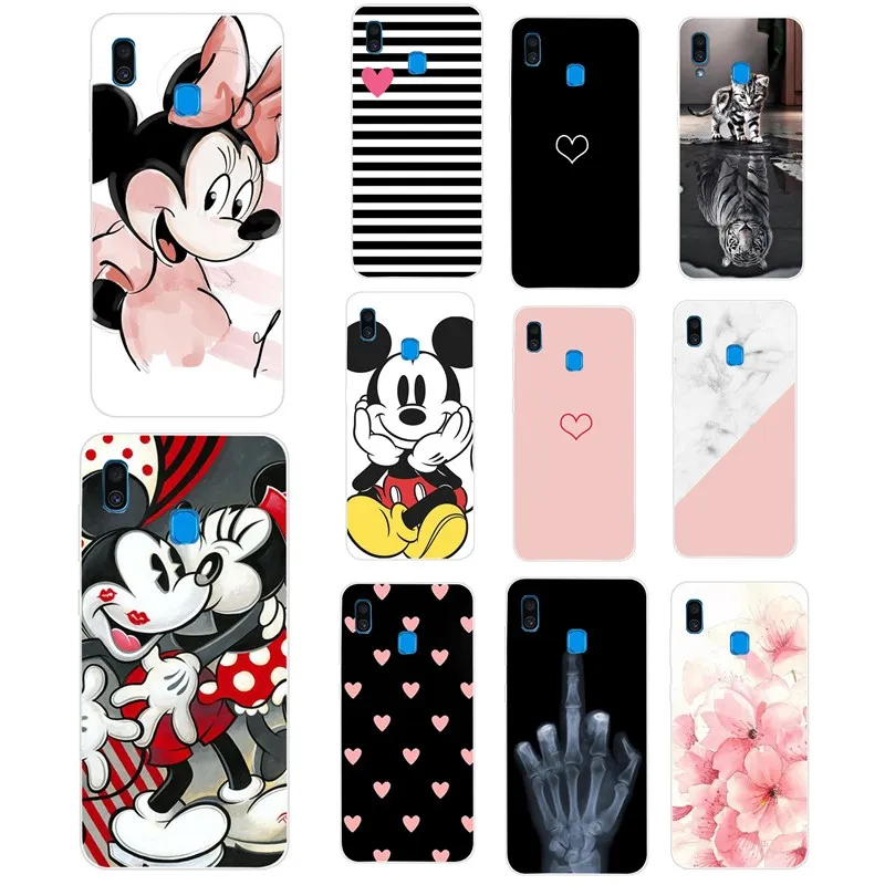 

for Coque Samsung A30 Case 6.4'' Silicone Soft TPU Cute Back Case For on Samsung Galaxy A30 A 30 Phone Cover Cases Funda 2019