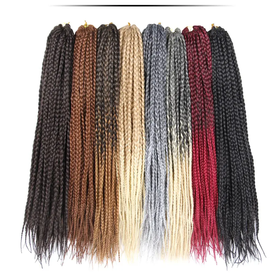 30INCHES BOX BRAIDS HAIR