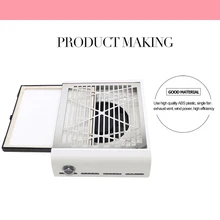 40 Вт гвоздь пылесборник вентилятор всасывающая машина пылесос быстрый для маникюра гвоздь пылесборник