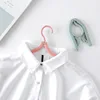 luluhut Multi-functional plastic clothes hanger Travel space saving foldable hanger Creative clothes rack children baby hanger ► Photo 2/6