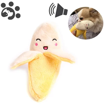 

Squeaker Toys For Dogs Plush Cats Puppy Spike Ball Dog Toy Fruit Interactive Treat Squeak Toy For Small Dogs Pet Products TY0061
