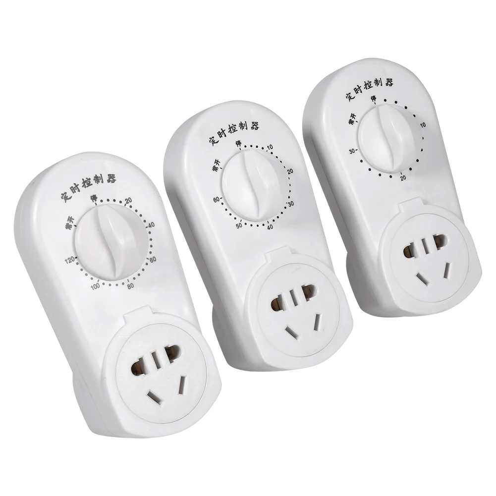 

AC 220V 10A Pump Timer Mechanical Time Switch Control Socket Countdown Wall Mount Digital Timer Switch Energy Saving Smart