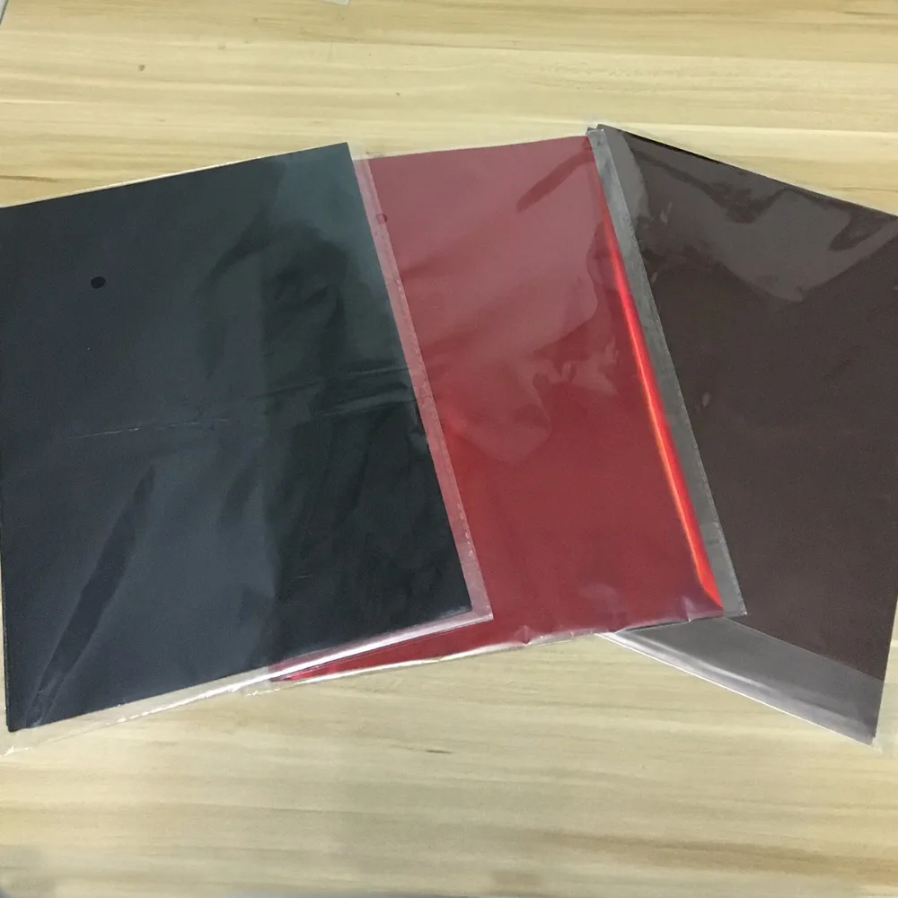 

50Pcs New 18 colors Hot Printing paper Foil Paper Laminating Transfer on Elegance Laser Printer Craft Paper Thermal 20x29cm A4