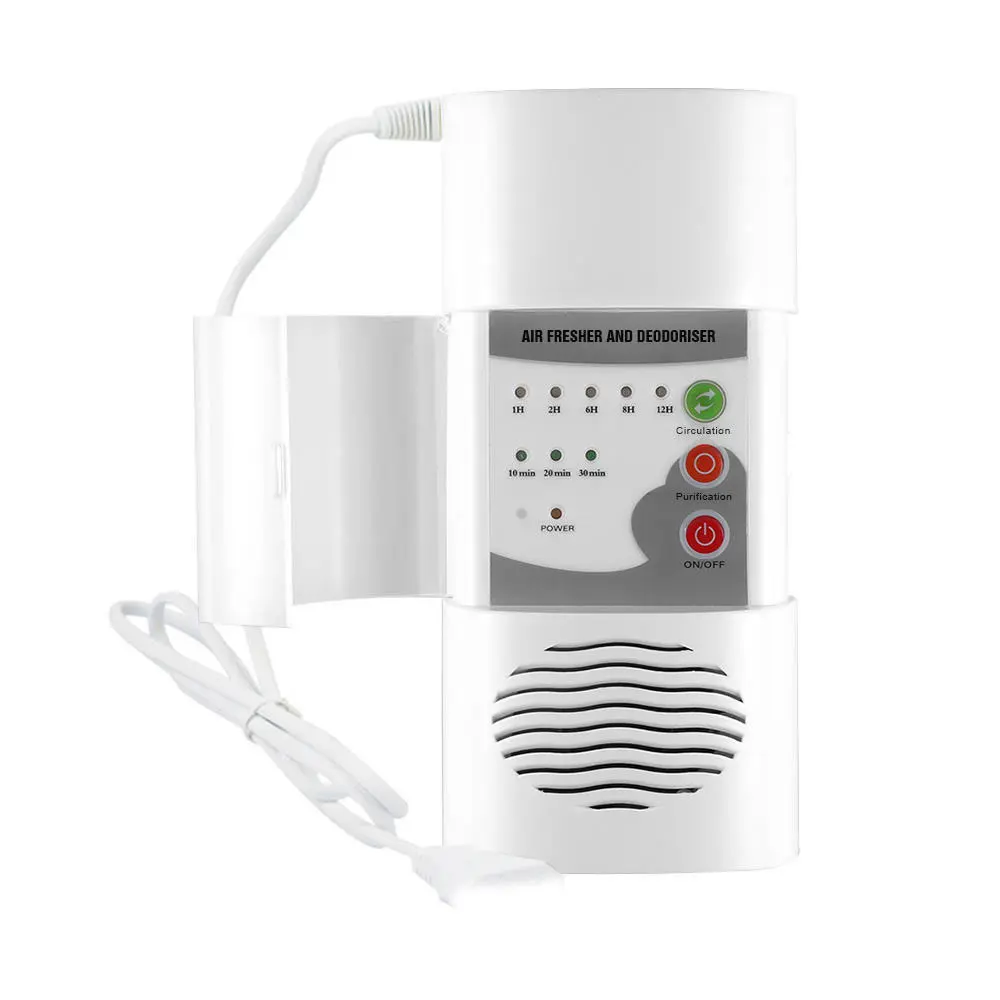 

Ozone Generator Air Purifier Home Ozonator Deodorizer Office Air Cleaner Sterilizing Apply Toilet,Room,Kitchen US EU Plug