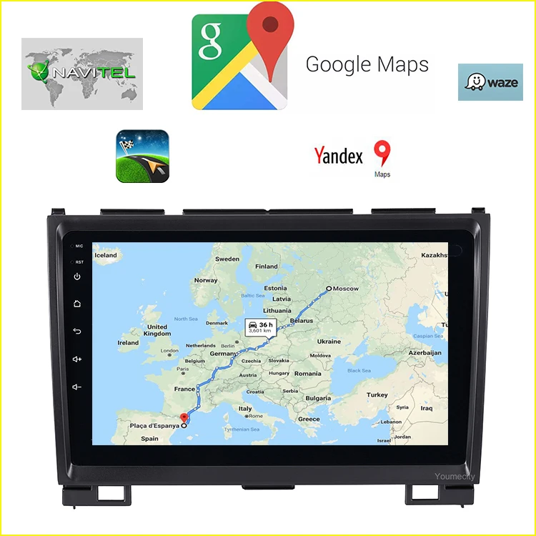 Android 9,0 Восьмиядерный автомобильный dvd видео gps для Haval Hover Greatwall Great wall H5 H3 ips экран 1024*600+ wifi+ BT RDS Navitel