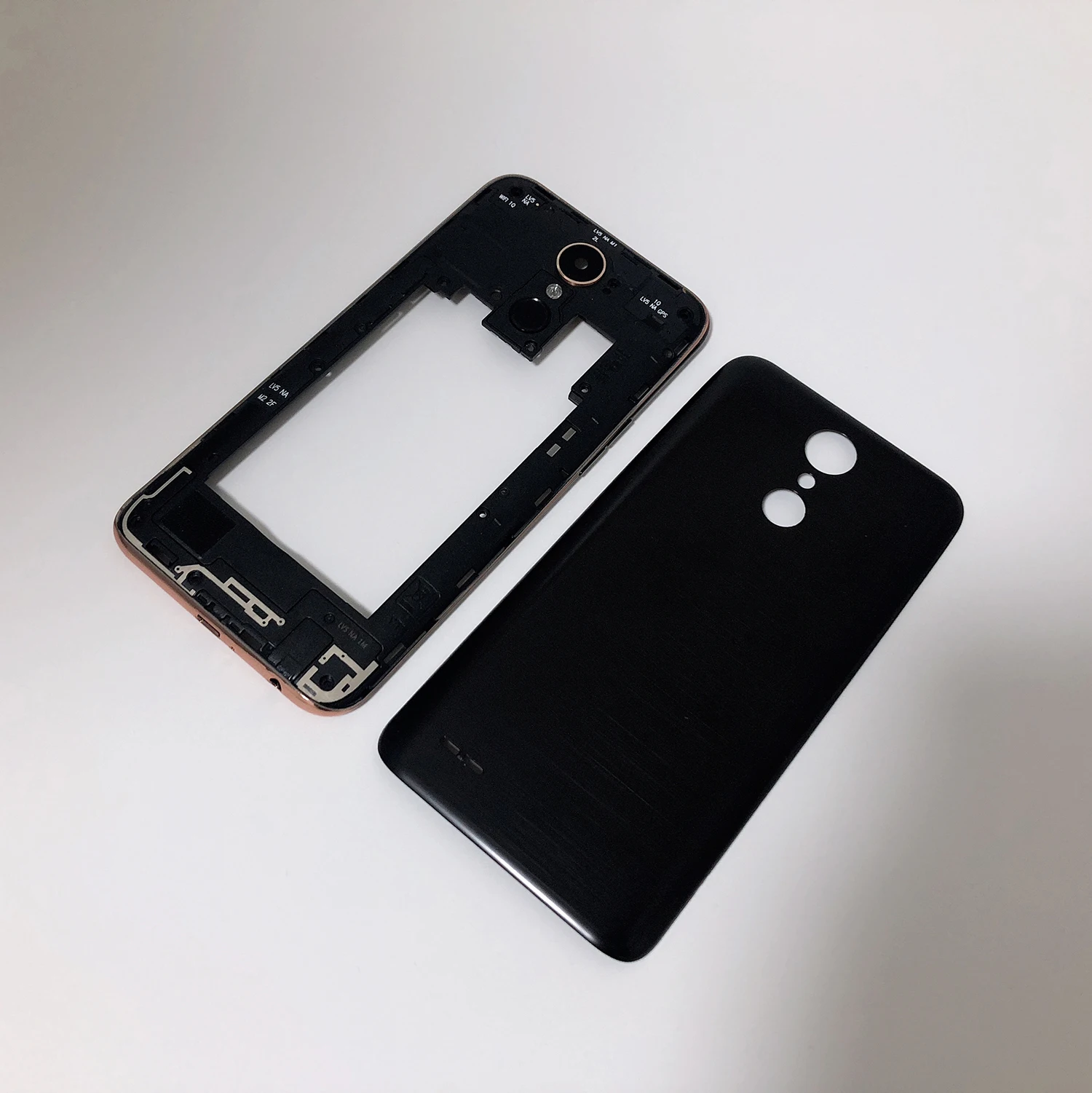 

For LG K10 2017 M250 M250N M250E M250DS Housing Middle Frame +Battery Back Cover